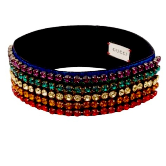 Gucci - Crystal embellished headband - Picture 2 of 9